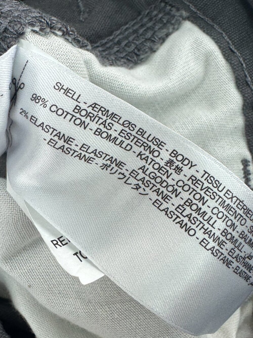 Ariat M7 Slim Straight Pants Double Front Durastretch Gray Work Jeans NWT 30x32 - Picture 6 of 11